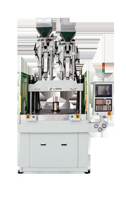 Περιστροφική μηχανή χύτευσης με έγχυση πολλαπλών χρωμάτων 200 τόνων 110 γραμμαρίων αυτόματης χύτευσης