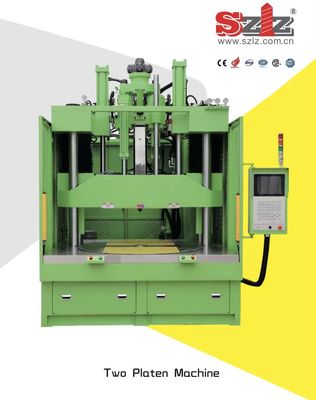 Clamping rotary table Vertical Injection Moulding Machine 120 tonnellate