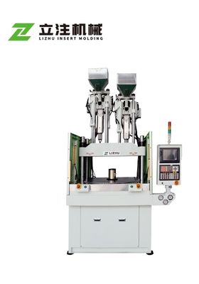 Multi macchina dello stampaggio ad iniezione della tavola rotante di colore 60 tonnellate di salto d'aria verticale del PVC